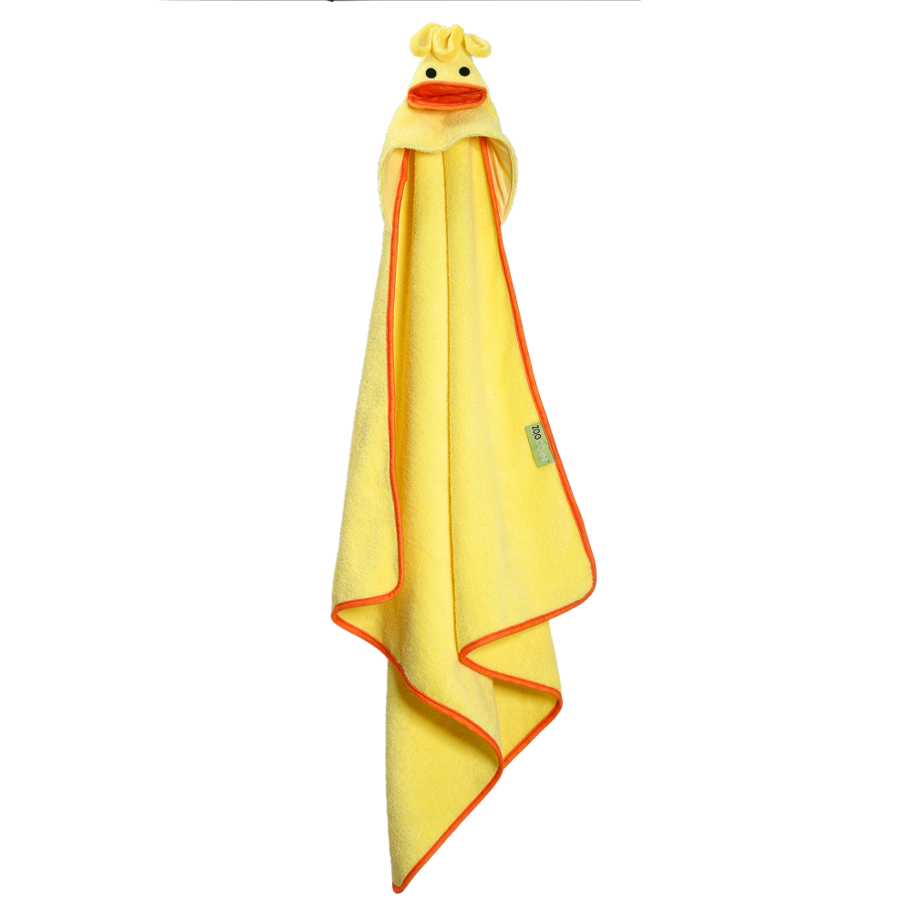 Image Baby hooded towel - Puddles the Duck